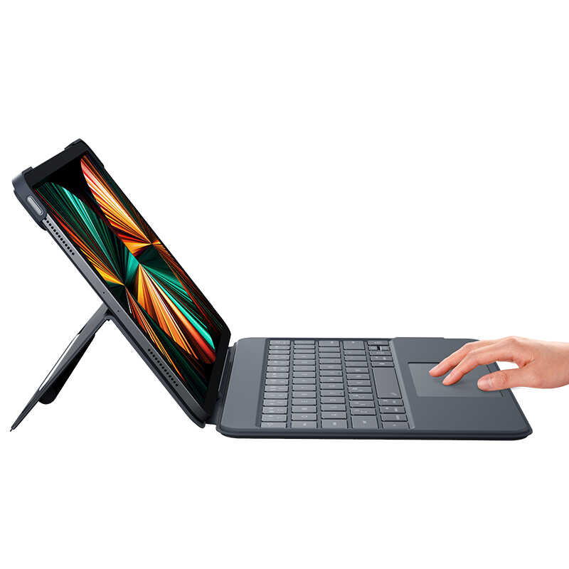 Benks KB02 iPad Pro 12.9 2021 (5.Nesil) Kablosuz Klavyeli Tablet Kılıfı - 3 Benks KB02 iPad Pro 12.9 2021 (5.Nesil) Kablosuz Klavyeli Tablet Kılıfı - 3